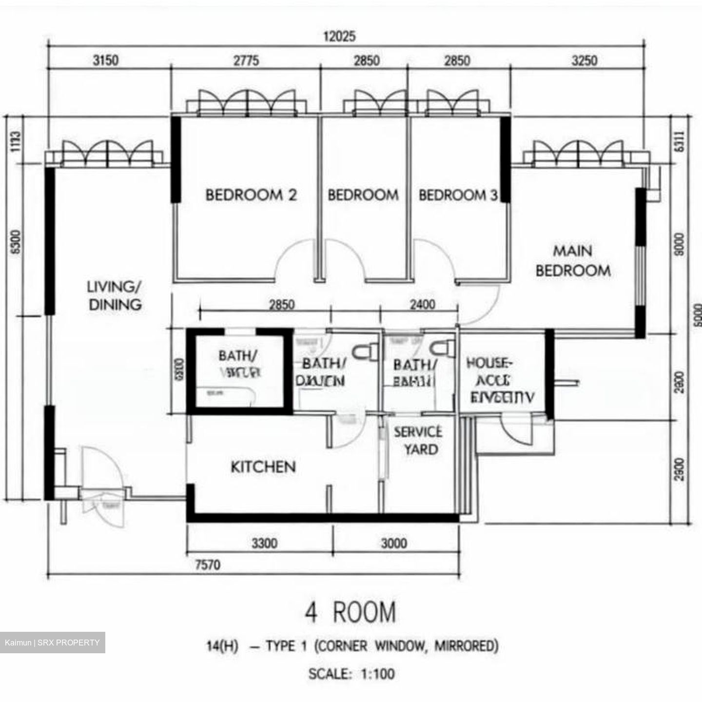 Blk 636B Senja Parc View (Bukit Panjang), HDB 4 Rooms #546676211